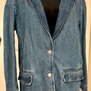 Denim blazer